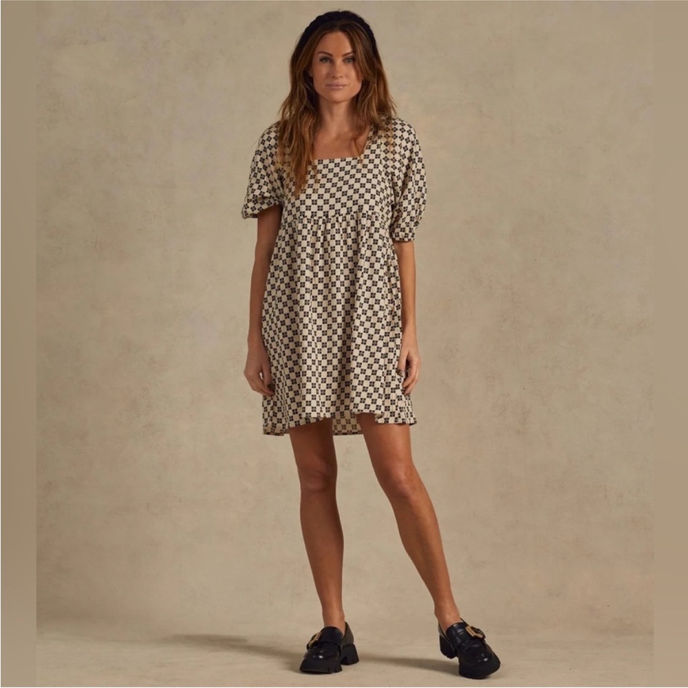 Rylee and Cru Gretta Babydoll Dress | Flower Check